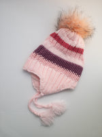 Load image into Gallery viewer, Baby Girl Eared Beanie

