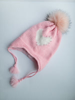 Load image into Gallery viewer, Kids Eared Beanie - Girl
